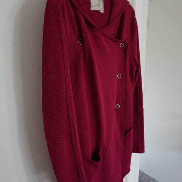 NWOT Mod-o-doc cotton knit jacket - Picture 5 of 8